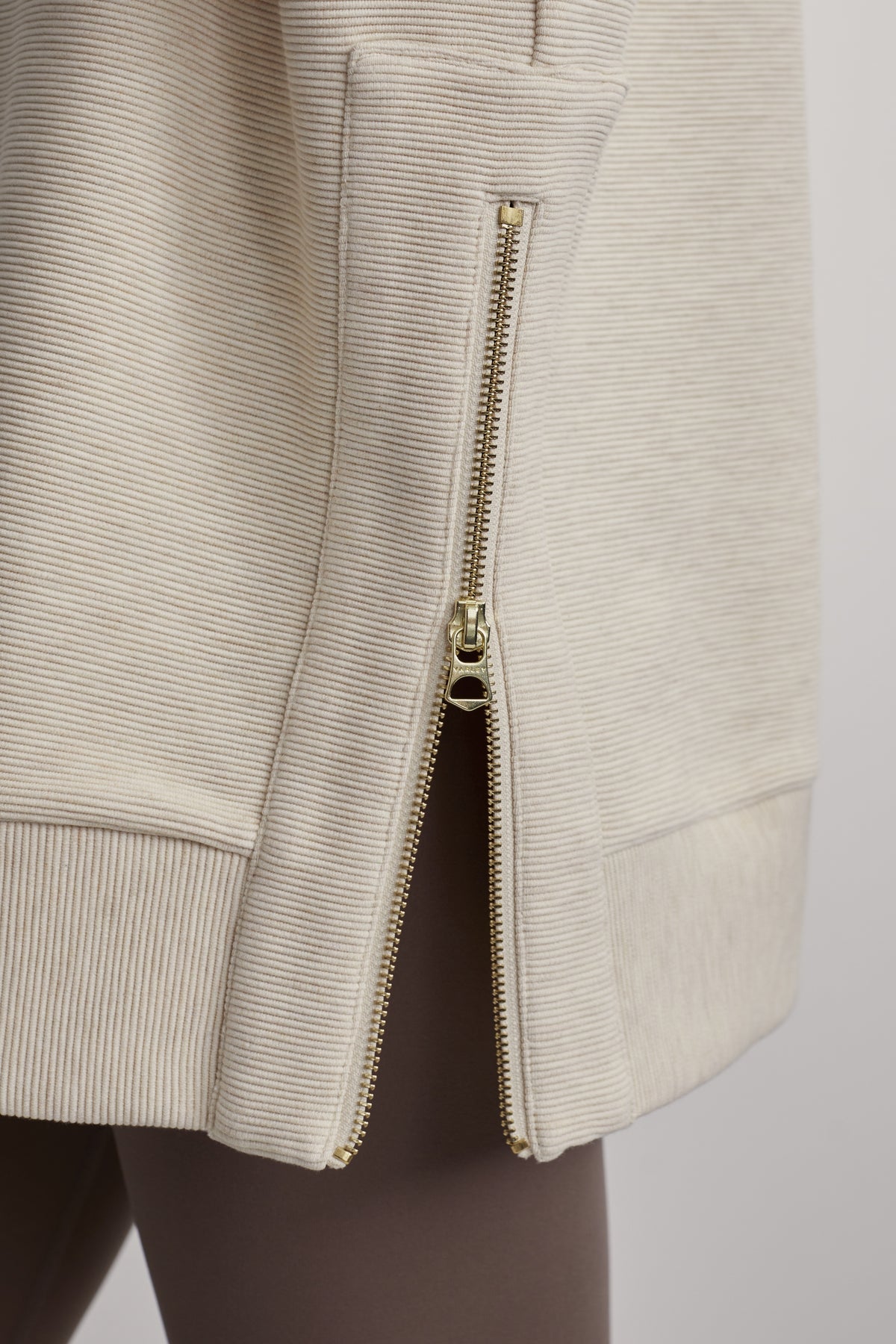 Mae Boyfriend Sweat | Oatmeal Marl- FINAL SALE