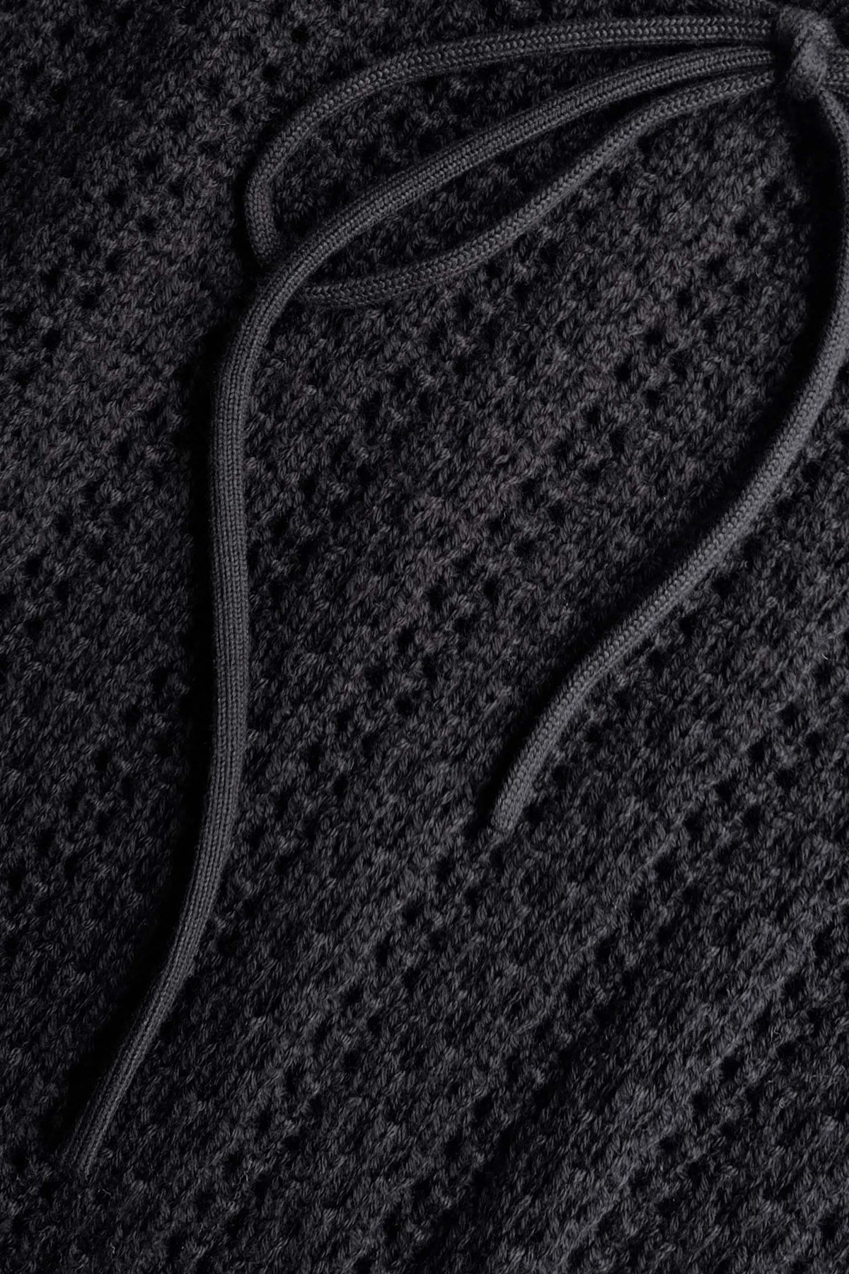 Pointelle Scalloped Strap Mini Dress