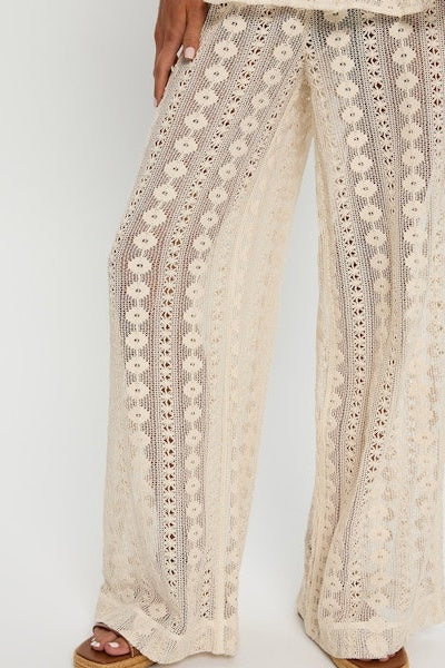 Brooke Embroidered Trouser - FINAL SALE