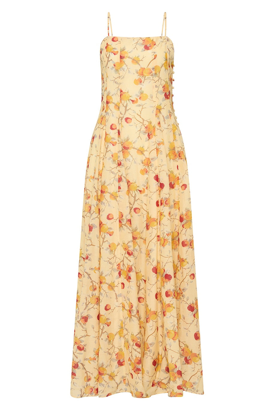 PALOMA MAXI DRESS - CITRUS FLORAL - FINAL SALE