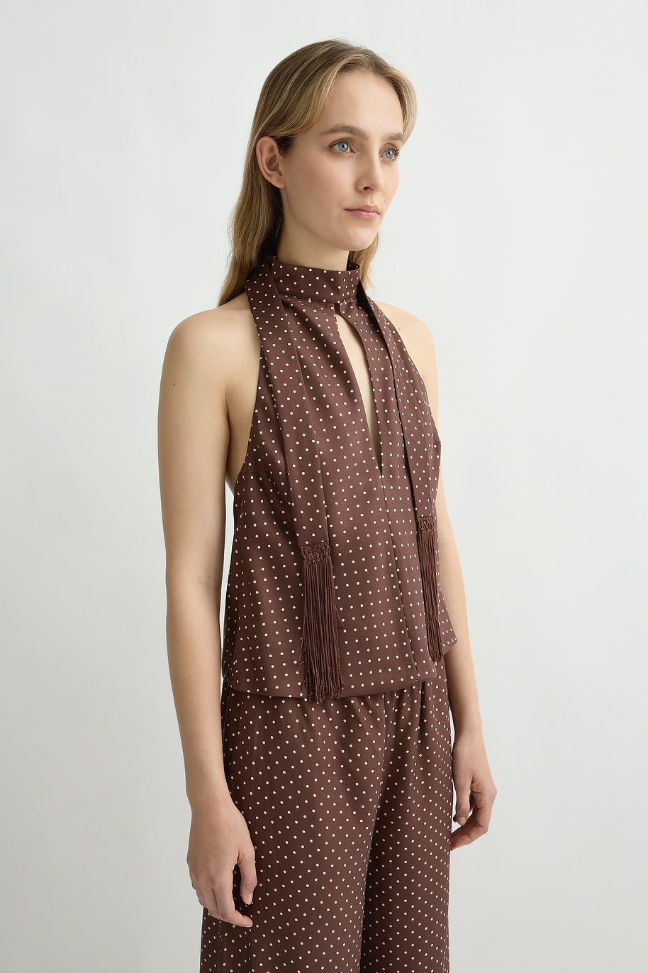 Phoebe Polka Dot Top