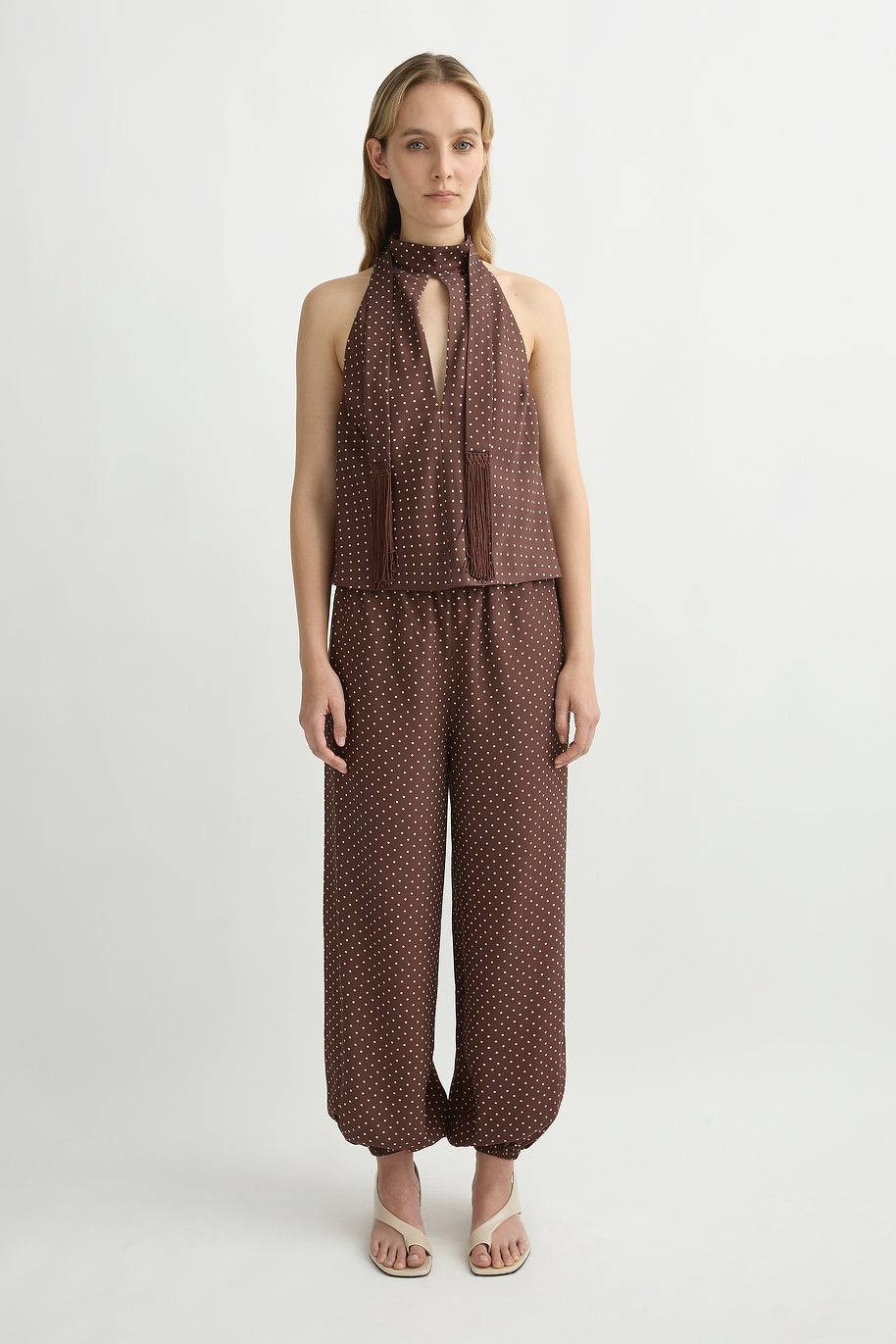 Phoebe Polka Dot Top