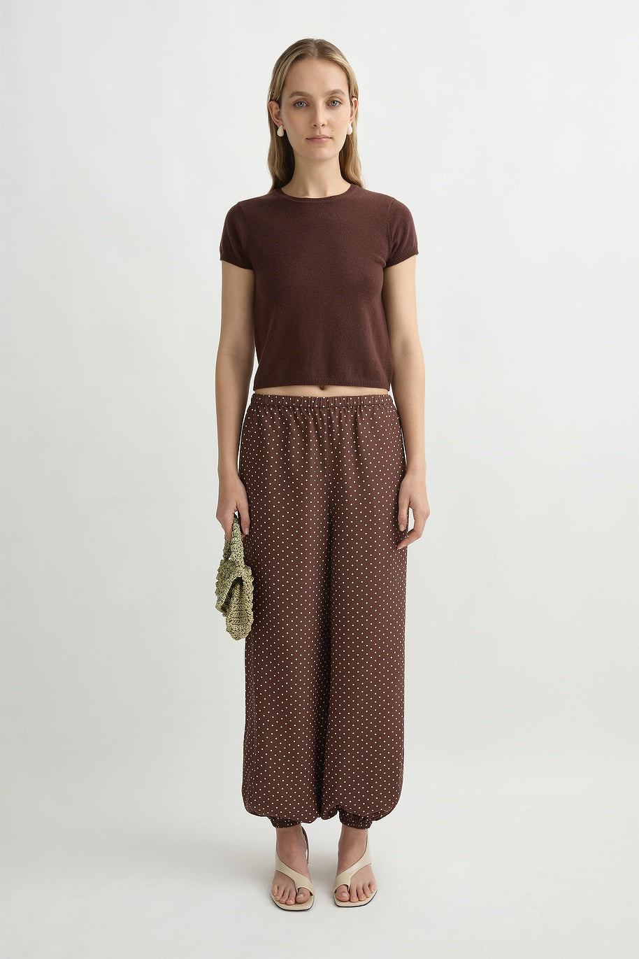 Evie Polka Dot Balloon Pant