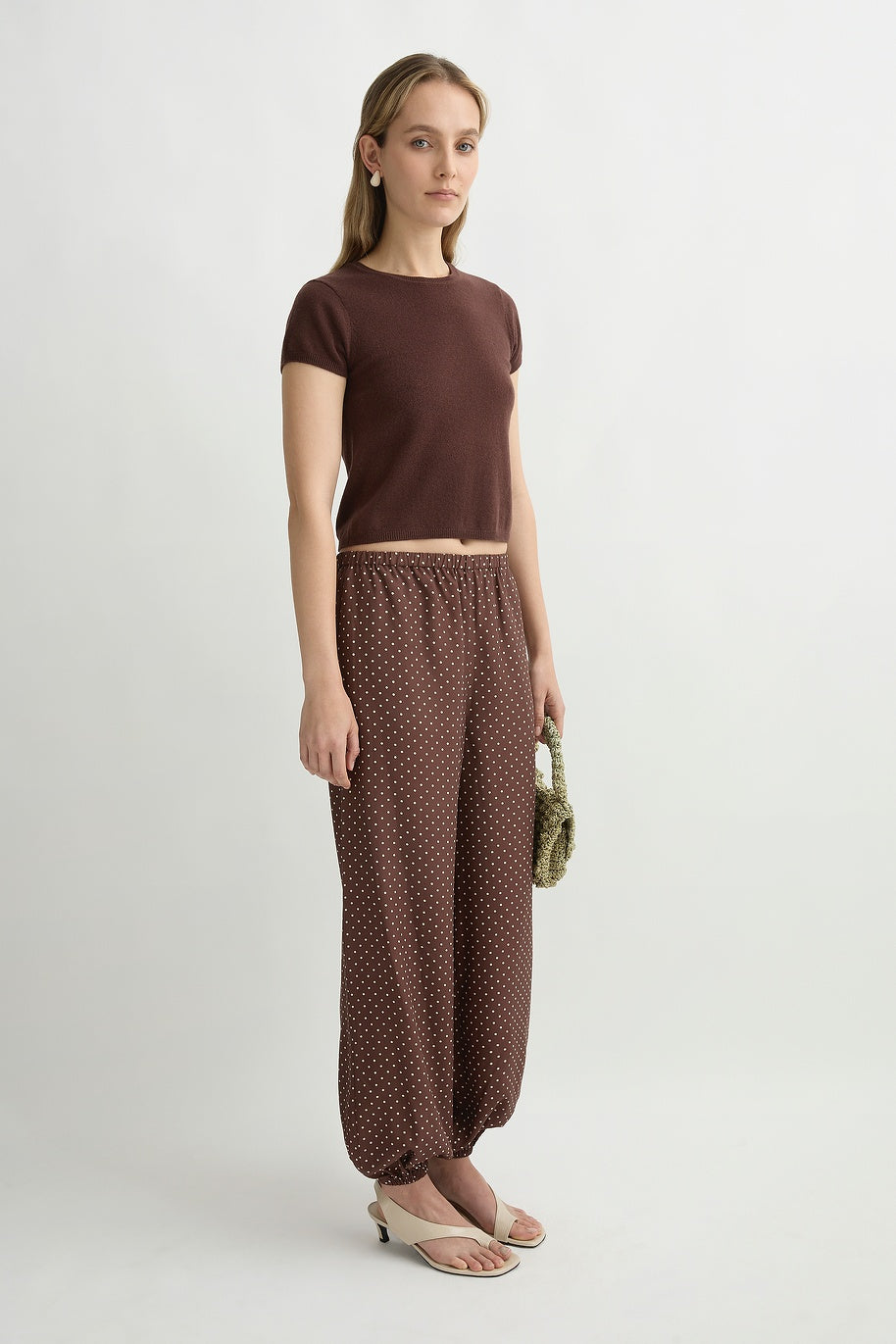 Evie Polka Dot Balloon Pant
