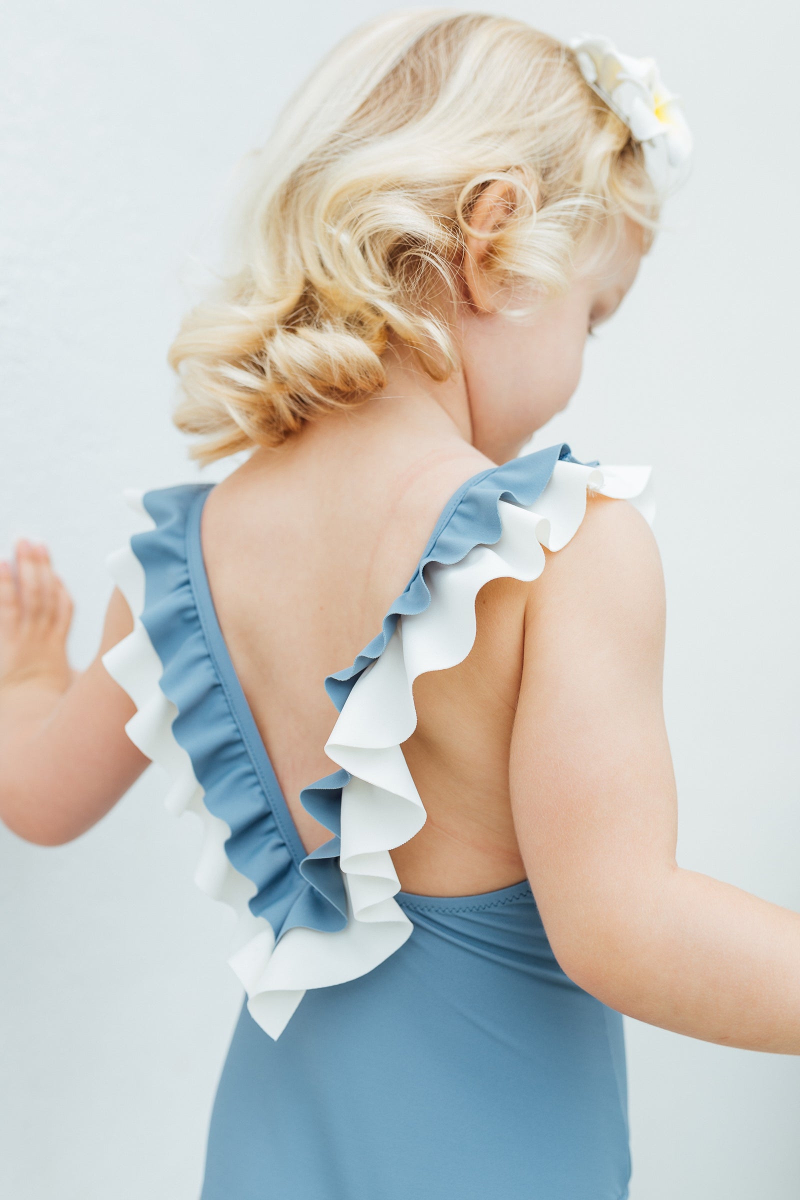 Penelope One Piece Swimsuit | Dusty Blue