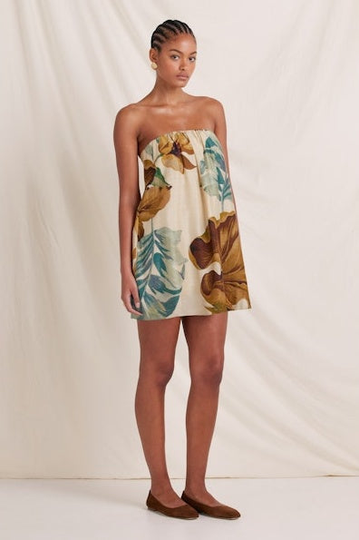 Draped Mini Dress - FINAL SALE