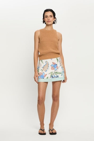 Azure Mini Skirt