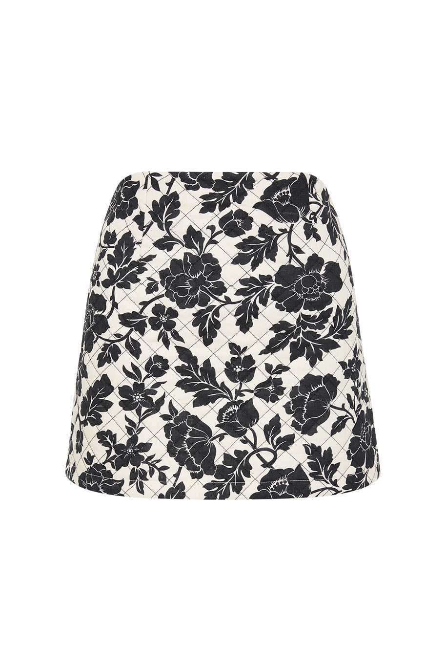 ROMEO MINI SKIRT - NOIR BLOOM - FINAL SALE