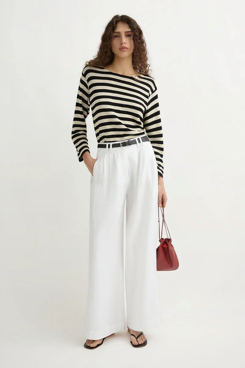 Parker Trouser - Ivory