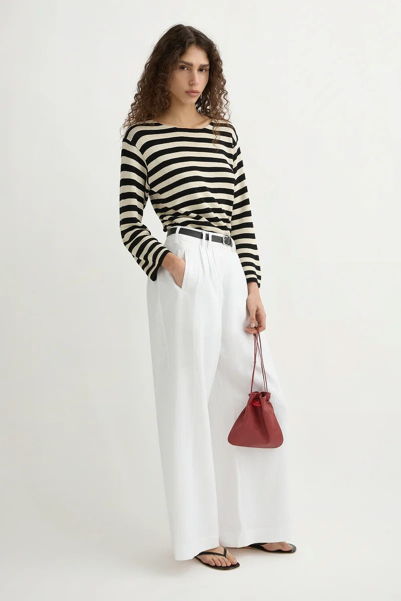 Parker Trouser - Ivory