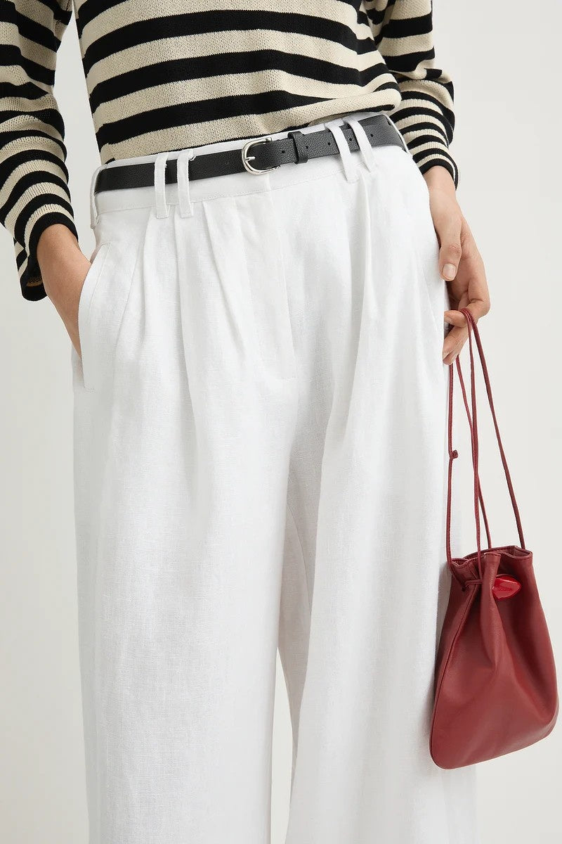 Parker Trouser - Ivory