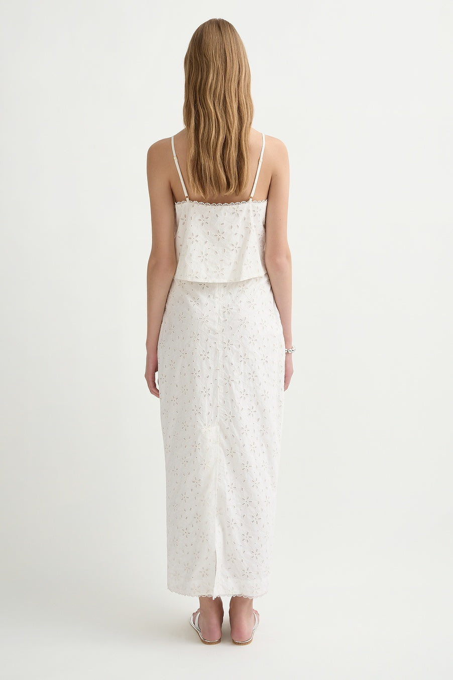 Salma Skirt - Vintage White