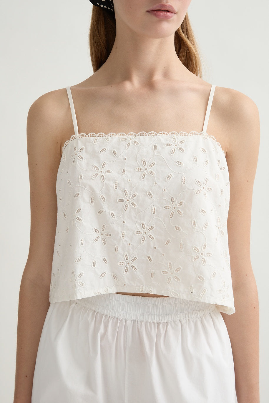 Salma Top - Vintage White