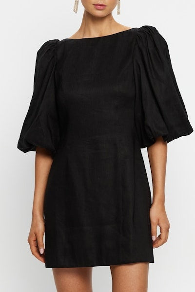 Cleo Bubble Sleeve Mini Dress