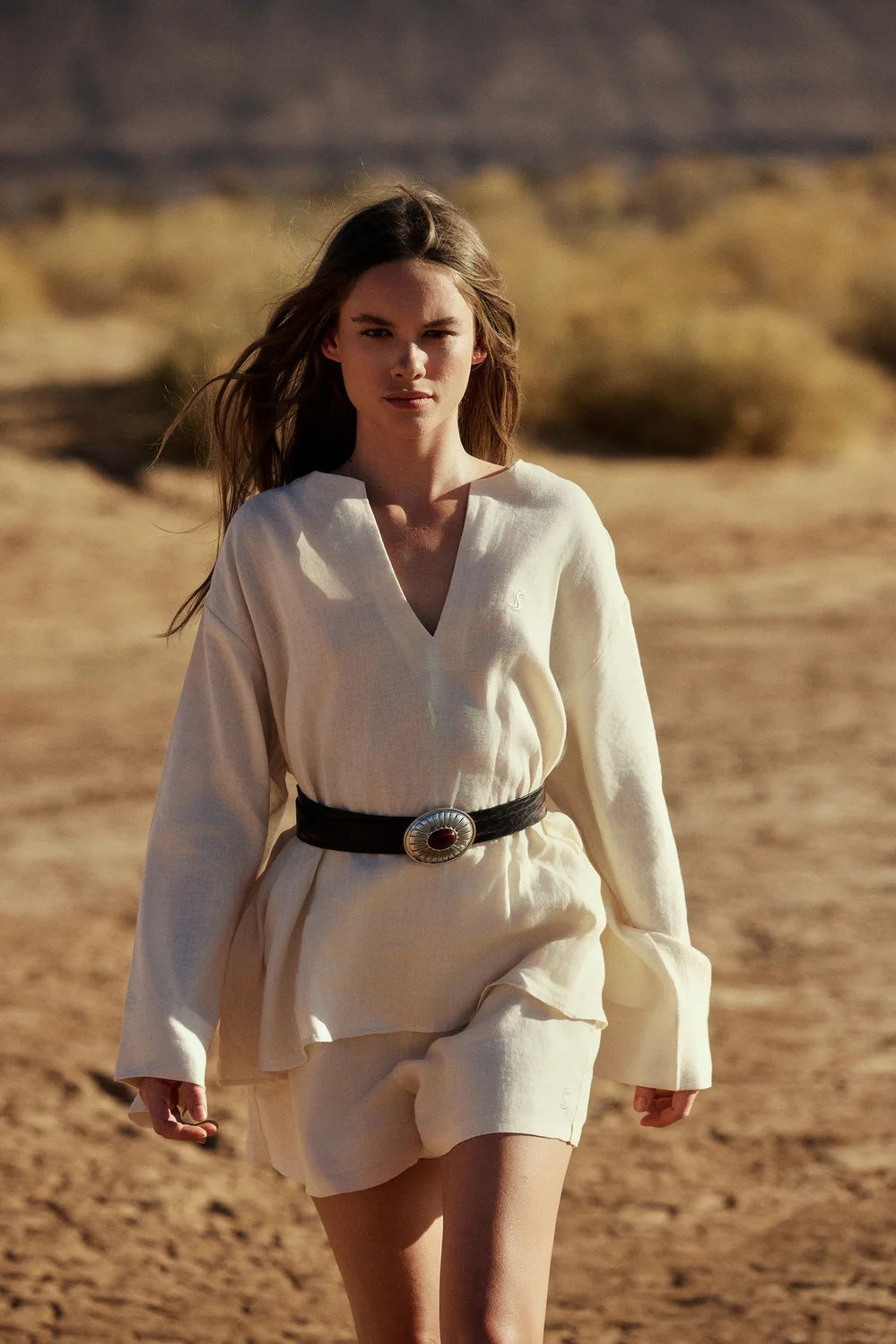 Hacienda Shorts | Buttermilk cream