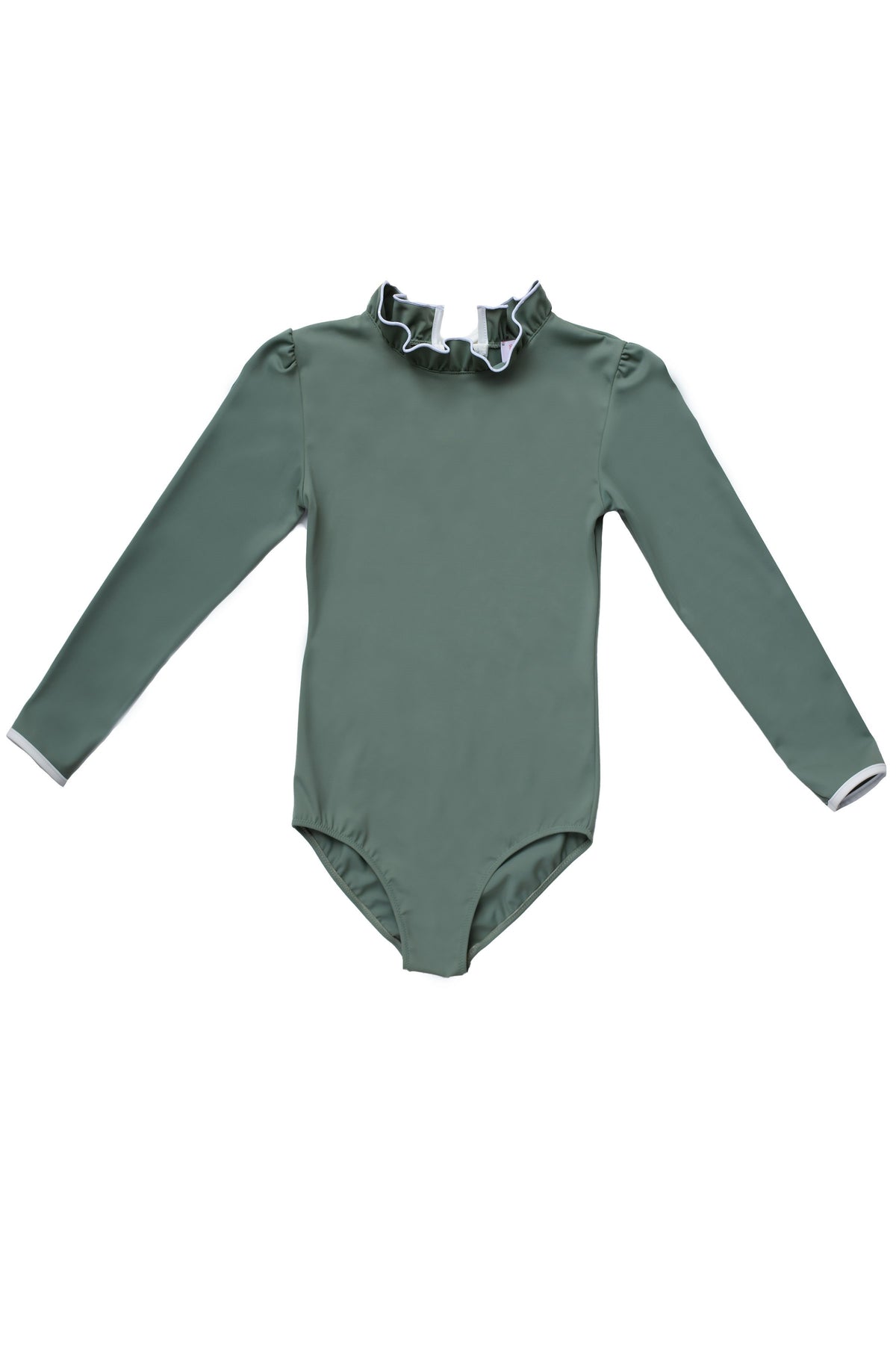 Sofia Surf Suit | Sage Green &amp; Ivory