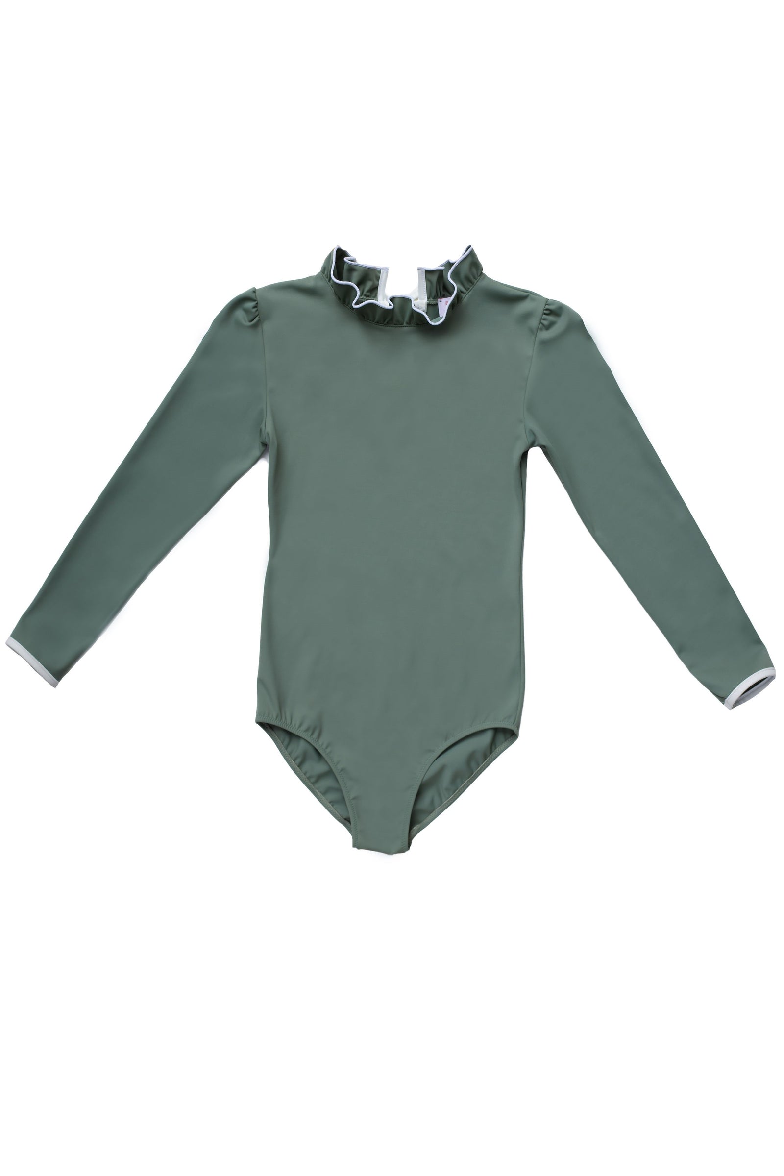 Sofia Surf Suit | Sage Green & Ivory