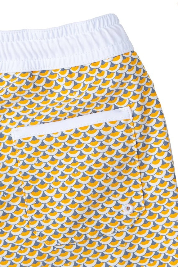 MENS Swim Shorts TOMMASO - Scale Print