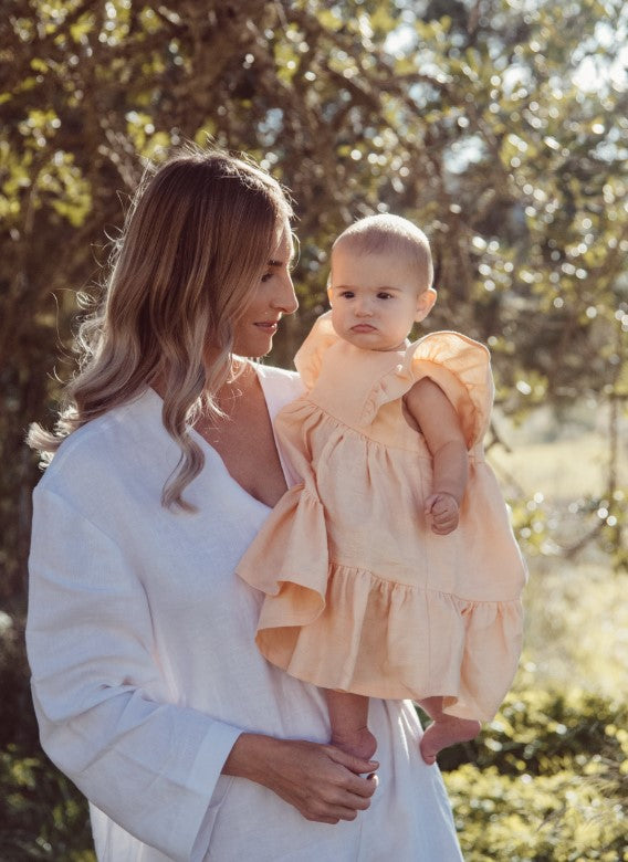 Girl&#39;s Aria Dress | Lemon