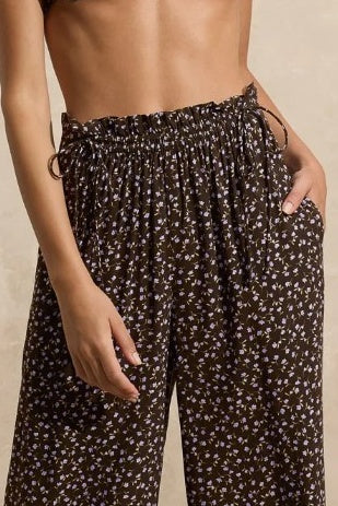 GATHERED WAIST EVERLASTING TROUSER | FINAL SALE