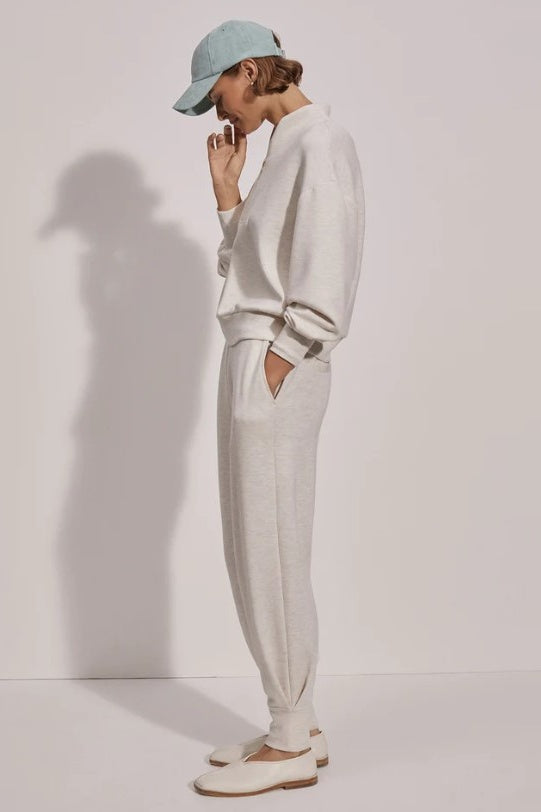 The Relaxed Pant 27.5&quot; | Ivory Marl