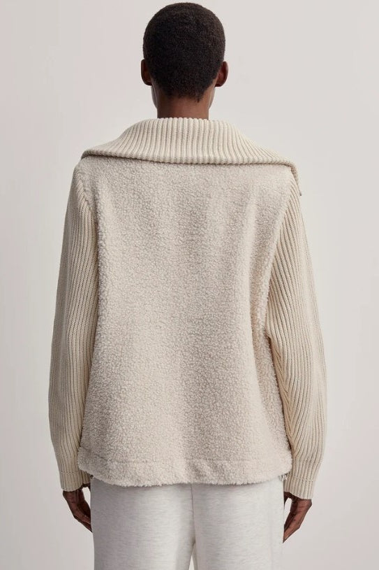 Ardley Zip Through Knit Jacket | Sandshell