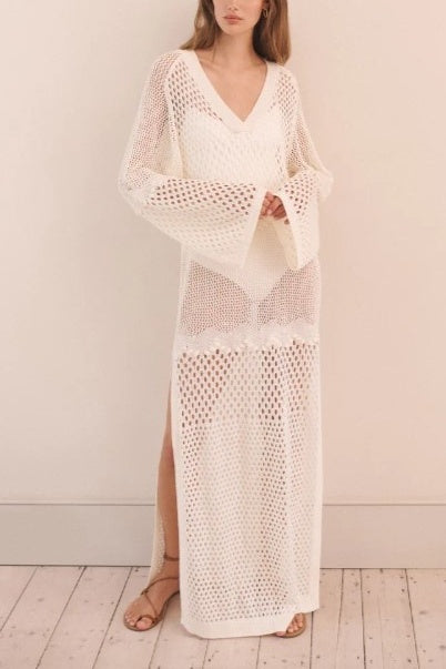 Ahlya Knitted Hoodie Dress | FINAL SALE