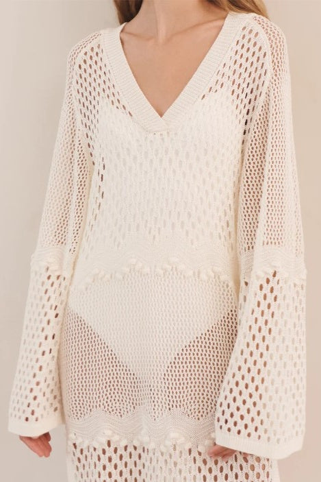 Ahlya Knitted Hoodie Dress | FINAL SALE