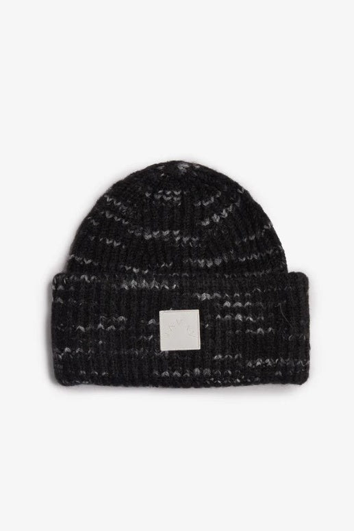 Dale Beanie | Black/ Cloud Dancer