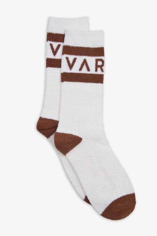 Spencer Sock | Egret/Tortoise Shell