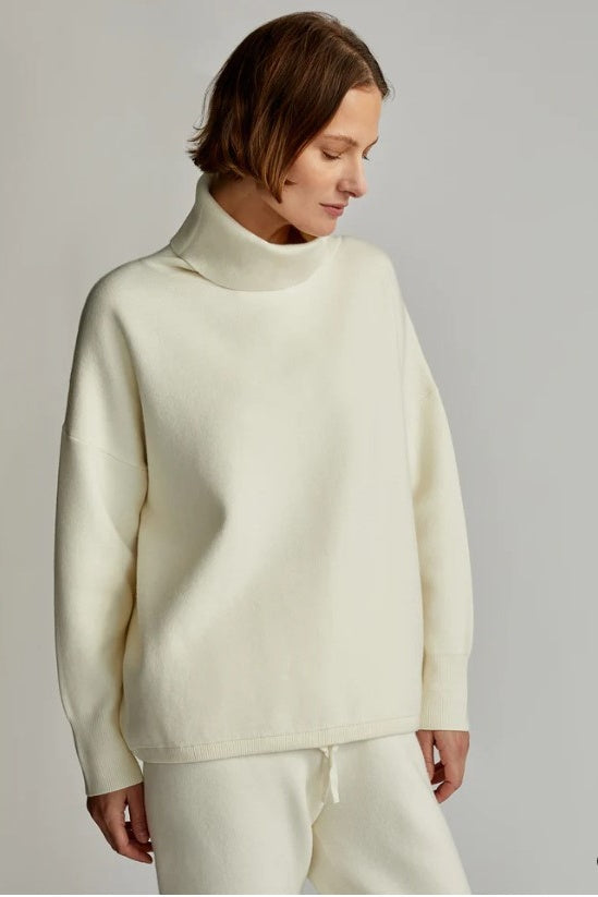 Cavendish Rollneck Knit | Egret - FINAL SALE