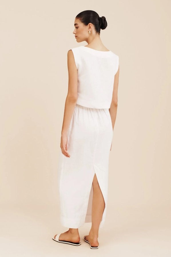 Emma Pencil Skirt Ivory