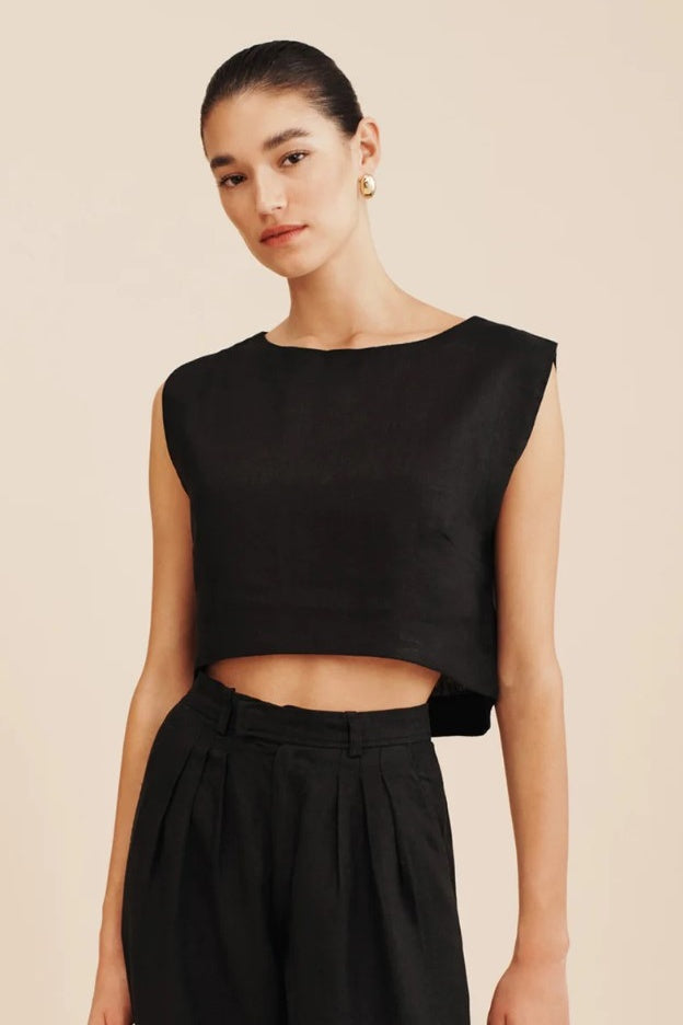 Martina Top Black
