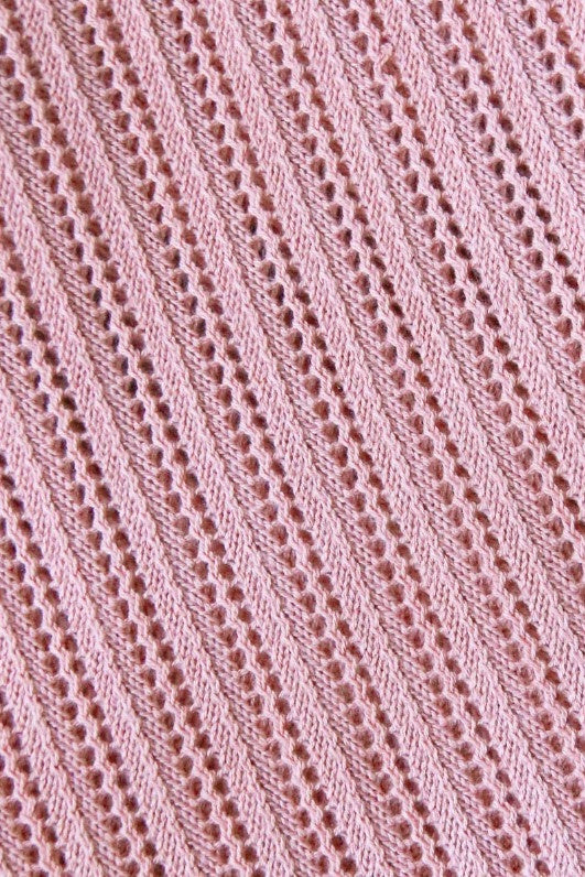 POINTELLE MAXI DRESS | ROSE - FINAL SALE