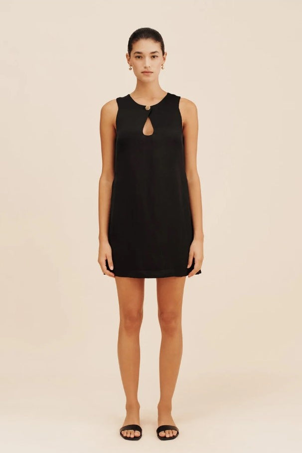 Gigi Short Dress Black - FINAL SALE