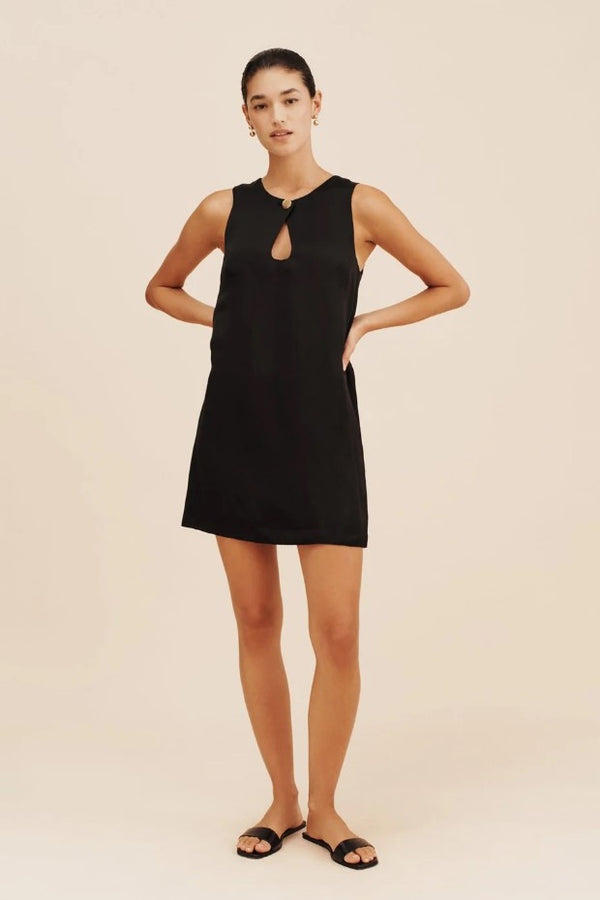 Gigi Short Dress Black - FINAL SALE - Tyde-London Gigi Short Dress Black - FINAL SALE - Tyde-London