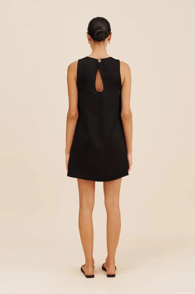 Gigi Short Dress Black - FINAL SALE