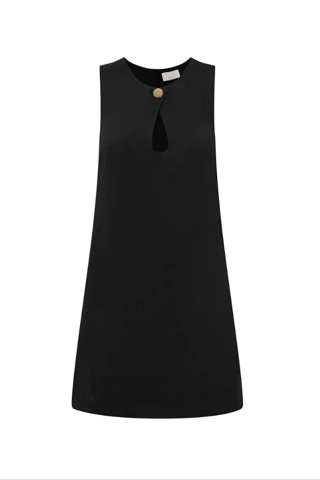 Gigi Short Dress Black - FINAL SALE