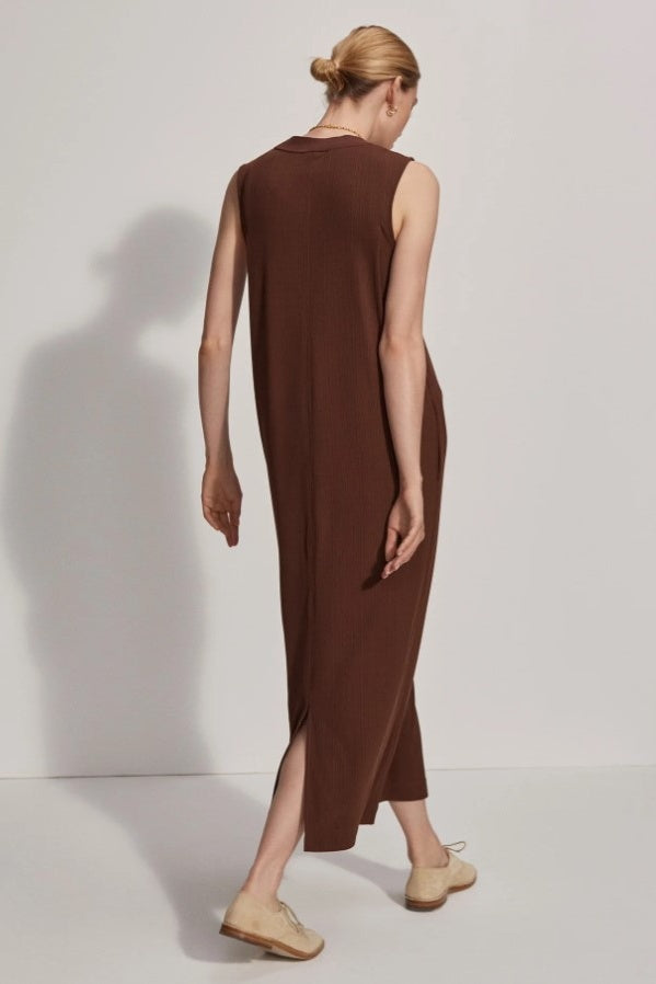 Kayla Midi Dress | Chestnut FINAL SALE