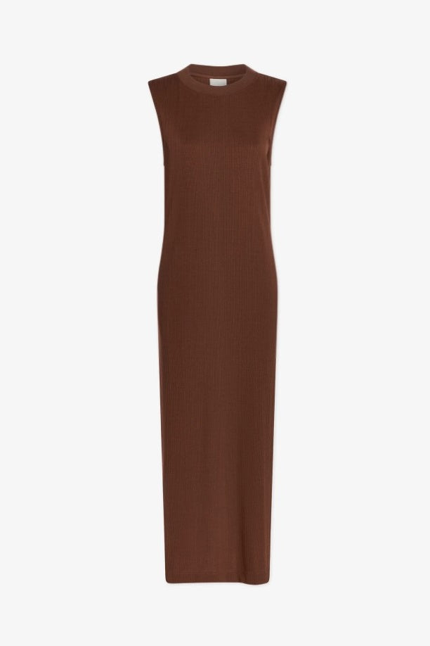 Kayla Midi Dress | Chestnut FINAL SALE