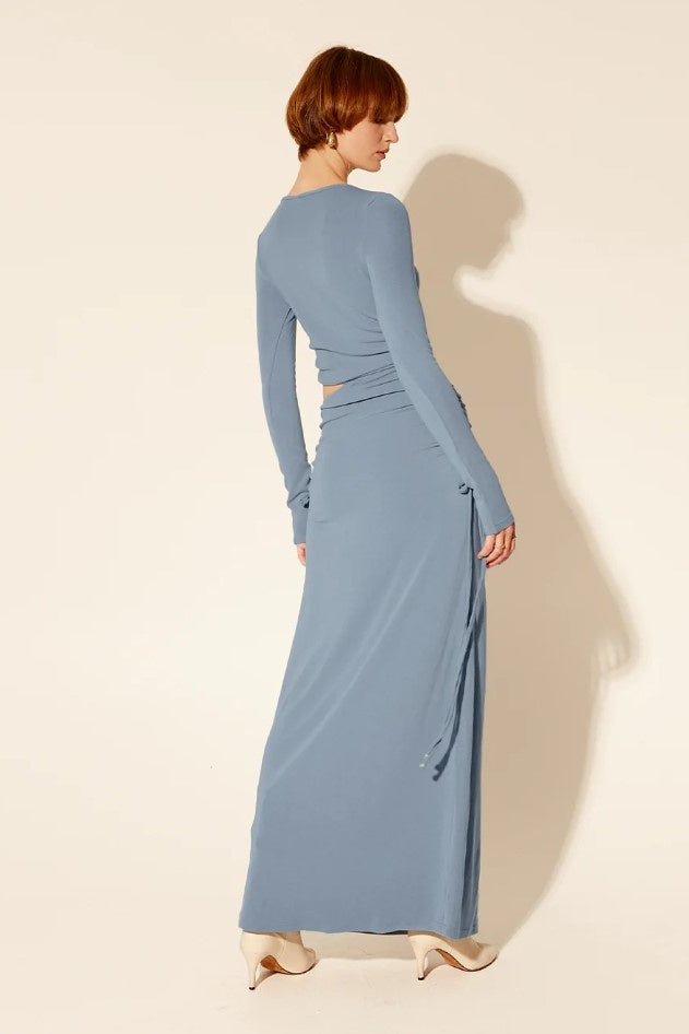 Sleeveless Jersey Knit Maxi Dress Tie Strap Jersey Knit Maxi Sun Dress By Sugarlips Large NWT Sleeveless Jersey Knit Maxi Dress Tie Strap Jersey Knit Maxi Sun Dress By Sugarlips Large NWT