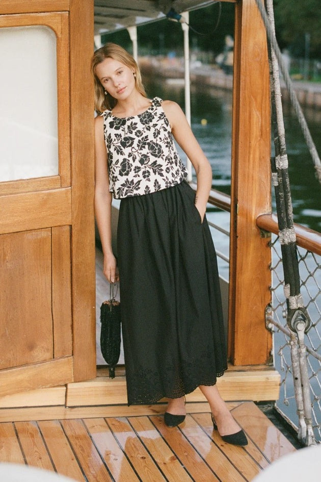 BERYL SKIRT - BLACK