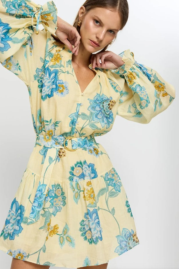 Giselle Blouson Sleeve Mini Dress | FINAL SALE