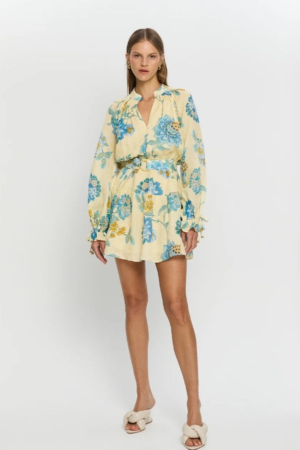 Giselle Blouson Sleeve Mini Dress | FINAL SALE