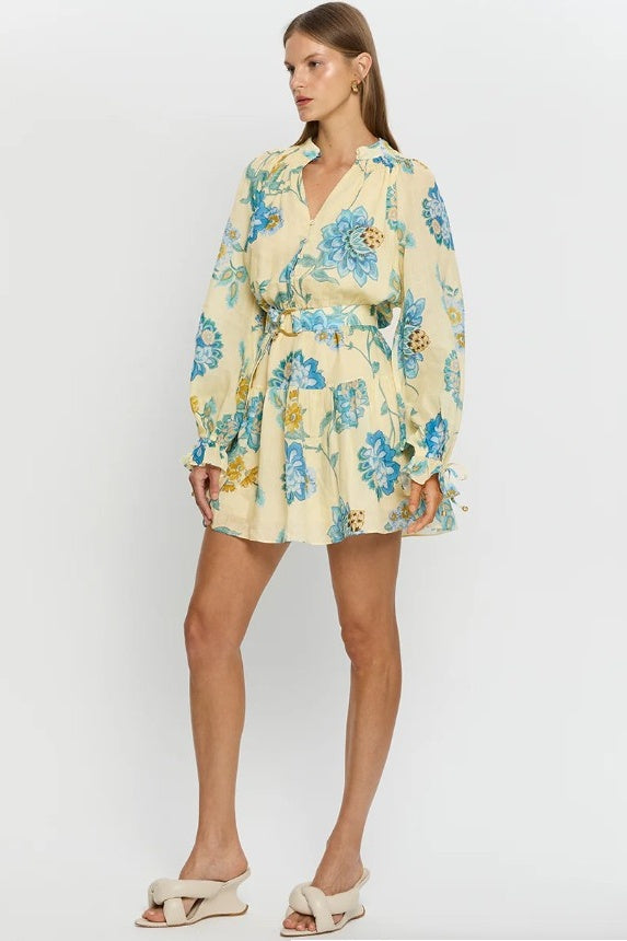 Giselle Blouson Sleeve Mini Dress | FINAL SALE