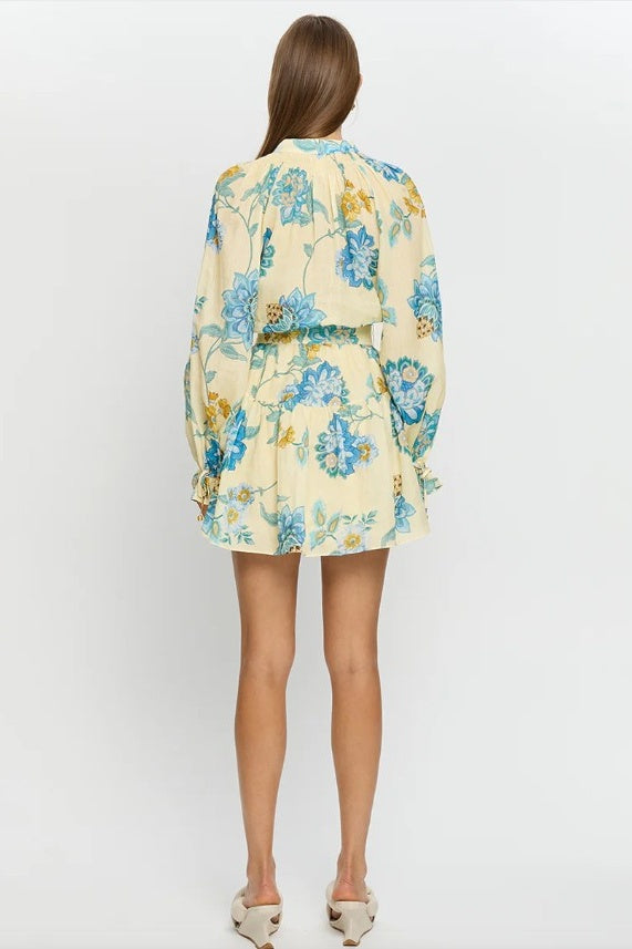 Giselle Blouson Sleeve Mini Dress | FINAL SALE