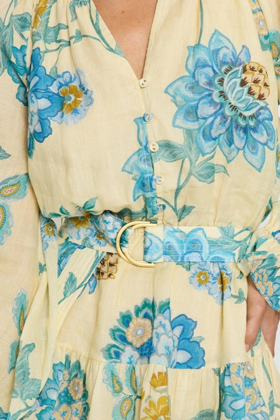 Giselle Blouson Sleeve Mini Dress | FINAL SALE