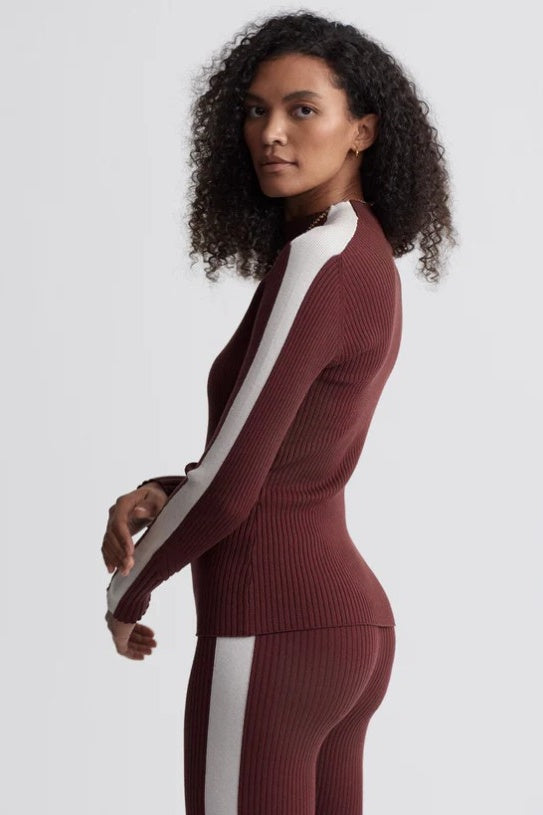 Wilshire Mock Neck Knit