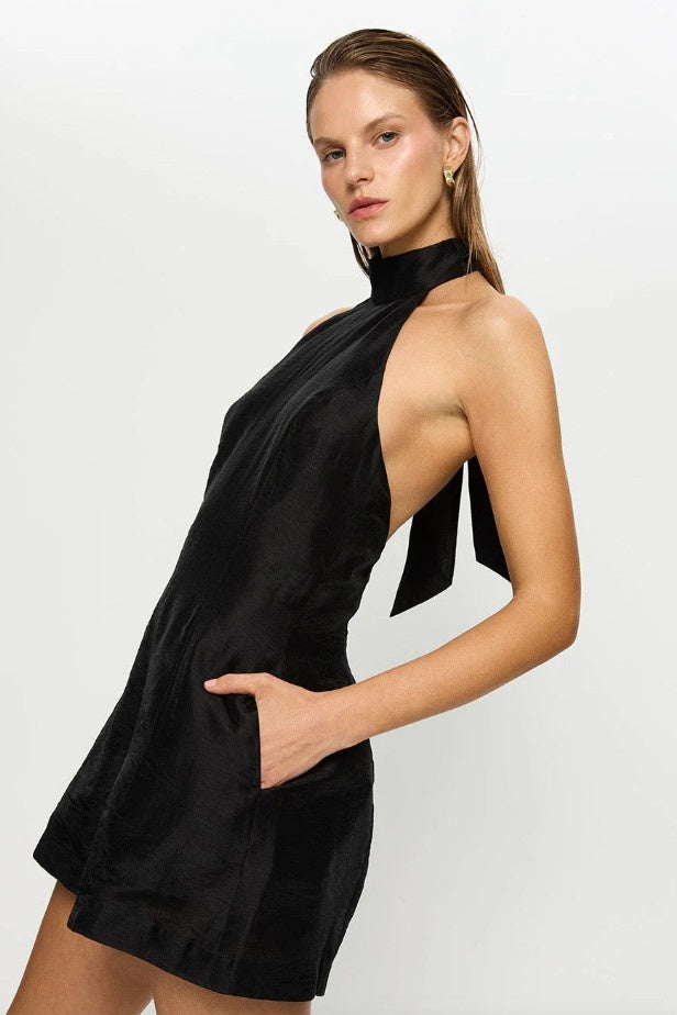 Maxine Playsuit | Black