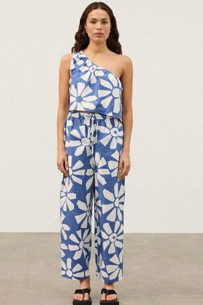 Geo Flower Cotton Top | FINAL SALE